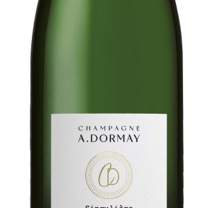 Bouteille de Champagne A. Dormay Extra-Brut Cuvée Singulière 2018 – noble et raffinée