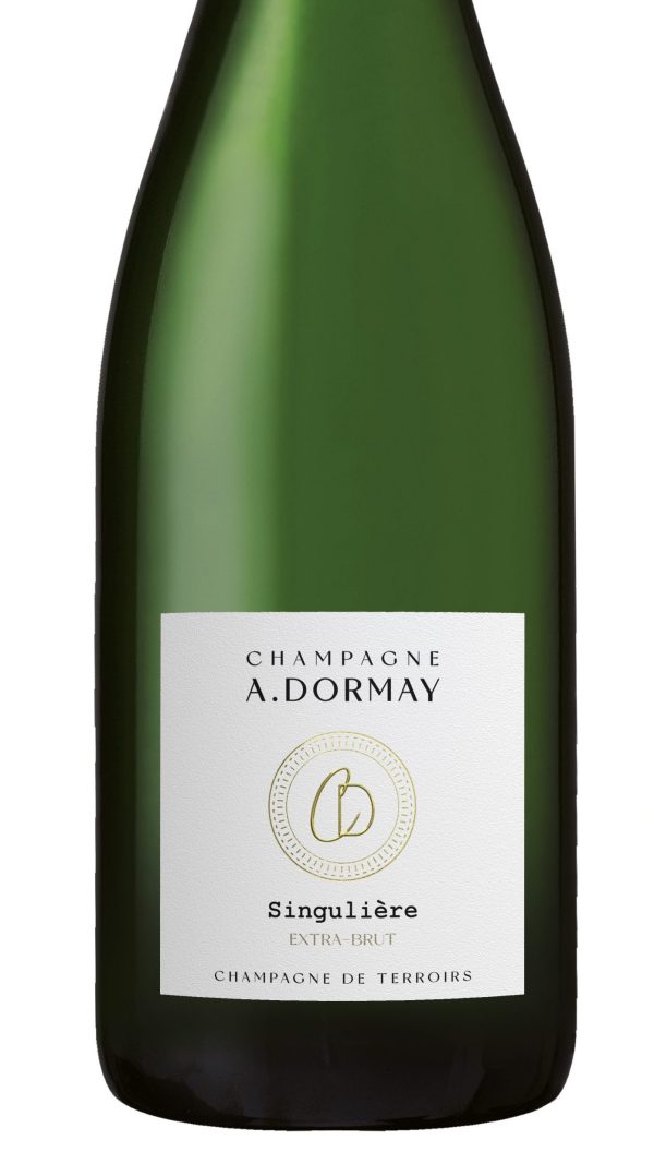 Bouteille de Champagne A. Dormay Extra-Brut Cuvée Singulière 2018 – noble et raffinée