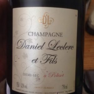 Champagne Demi-Sec – Daniel Leclerc